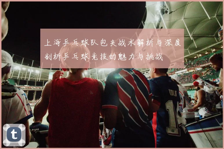 上海乒乓球队包夹战术解析与深度剖析乒乓球竞技的魅力与挑战